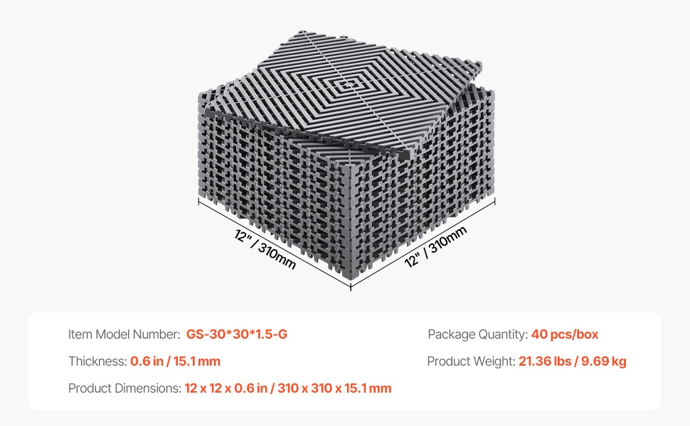 Modulaarinen kuivatuslattia useista paloista koottuna