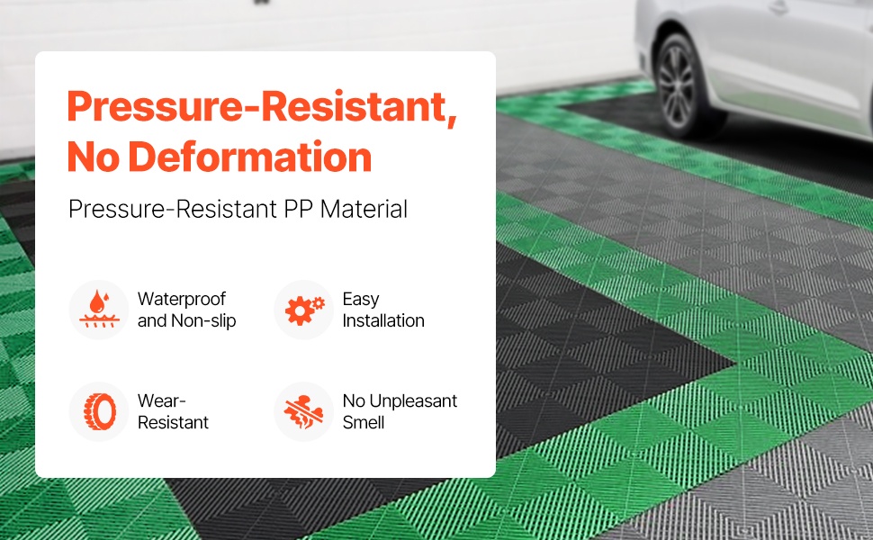 Toisiinsa lukittuva kuivatusmatto, yleiskuva