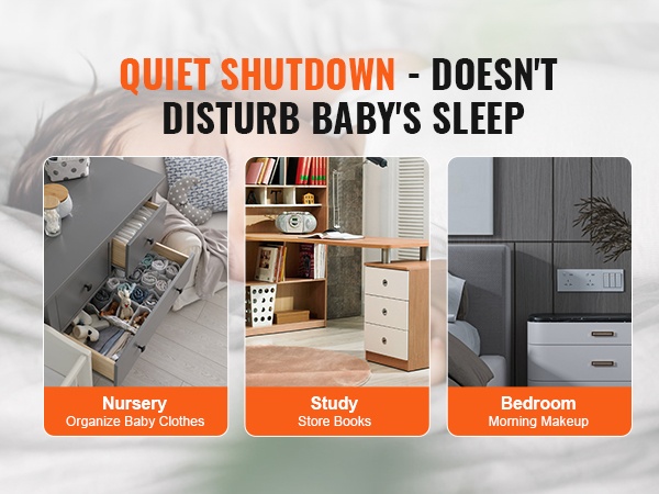 Kiskot makuuhuoneen ja työhuoneen kalusteissa