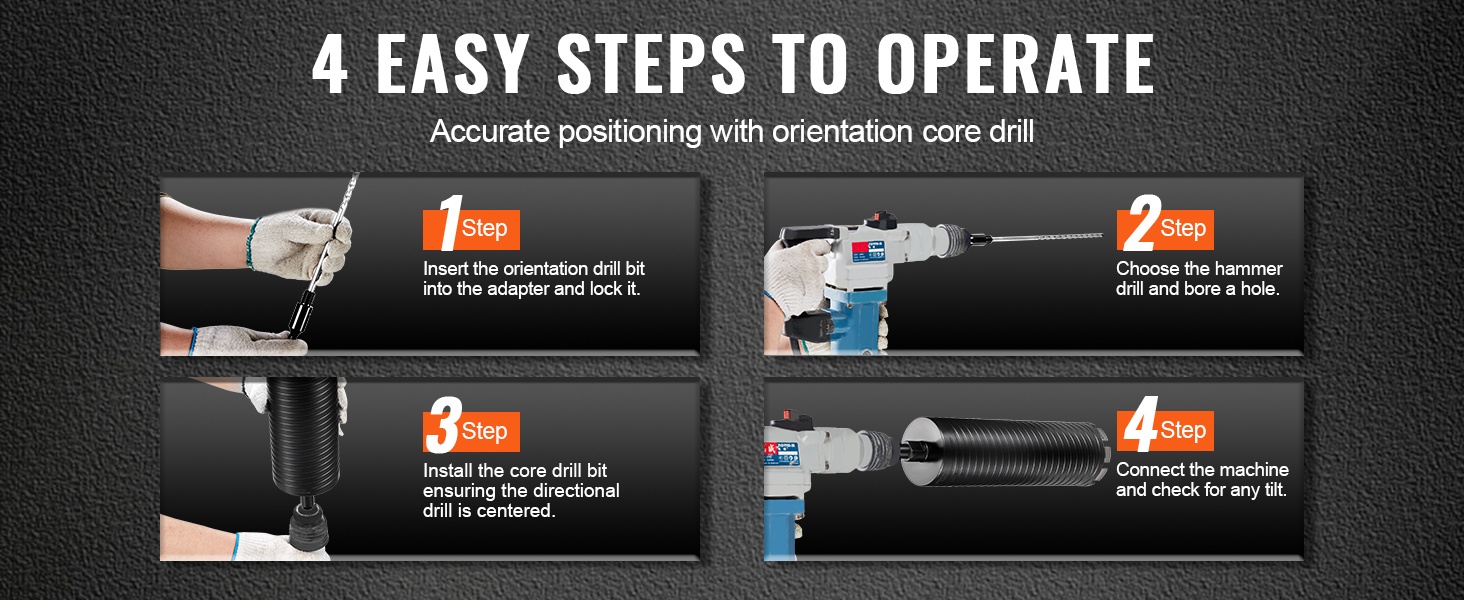 Ohjainporanterän asennus adapteriin