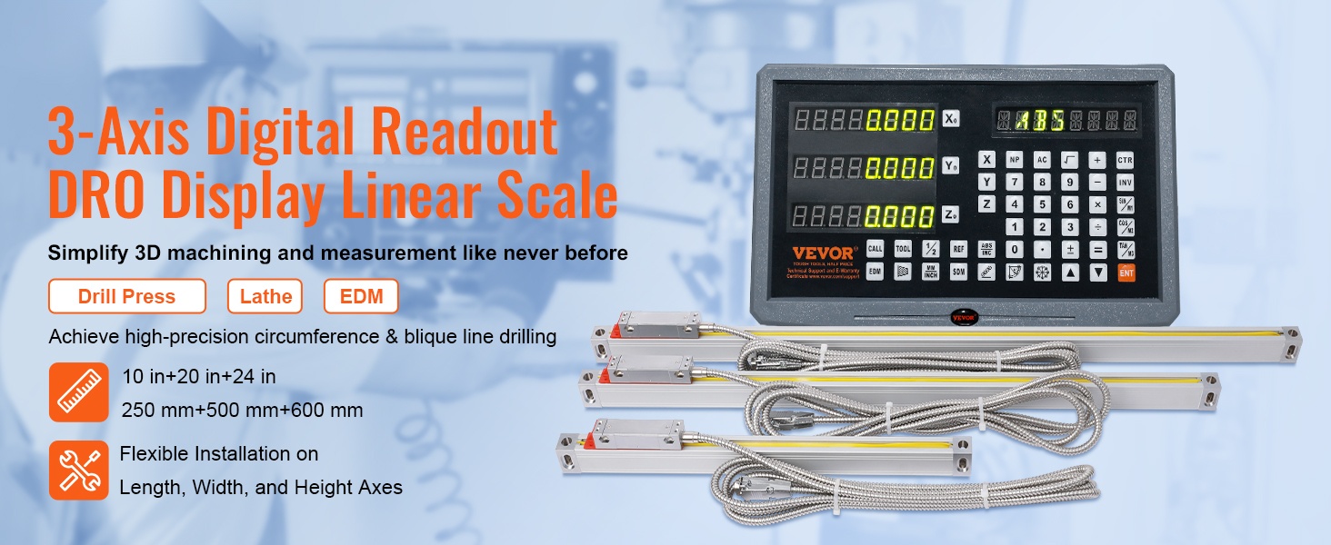 3-akselinen lineaarimittasarja yleiskuva