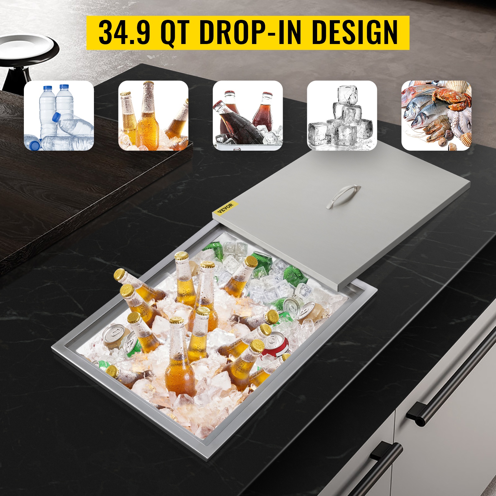 Tilava upotusrakenne