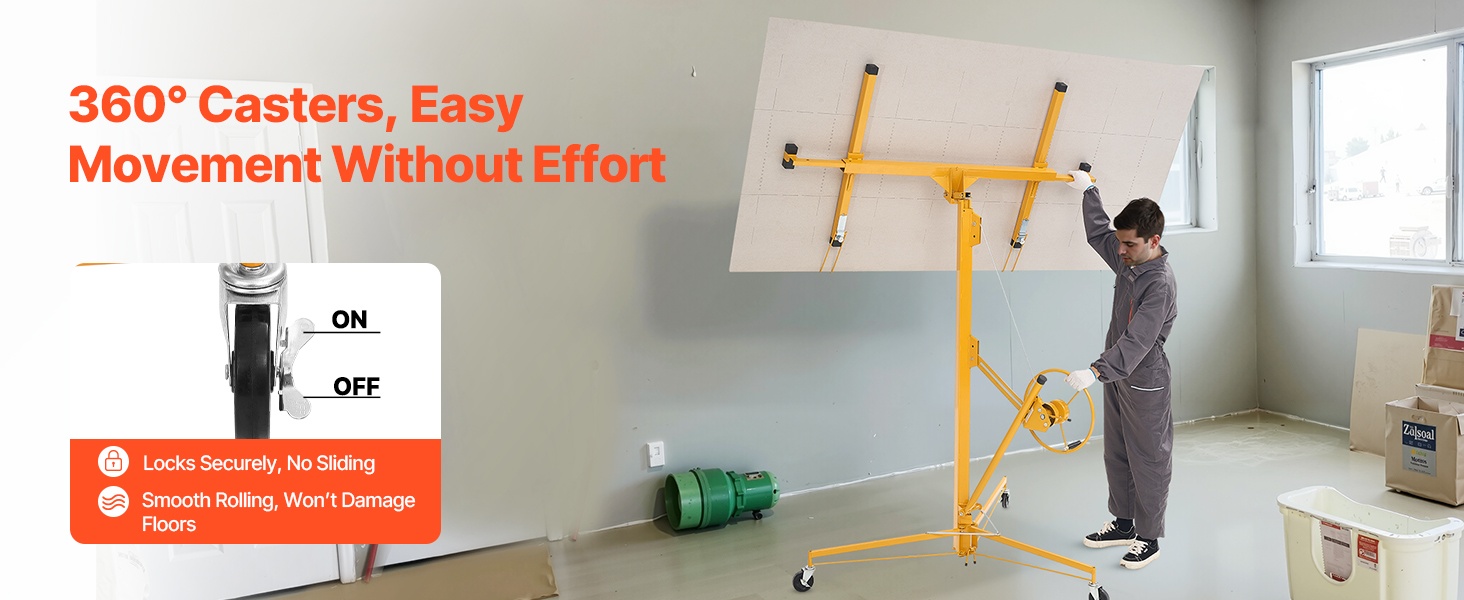 Nostin liikuteltavilla pyörillä