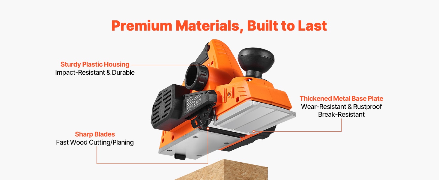 Kestävä runko ja metallinen pohjalevy