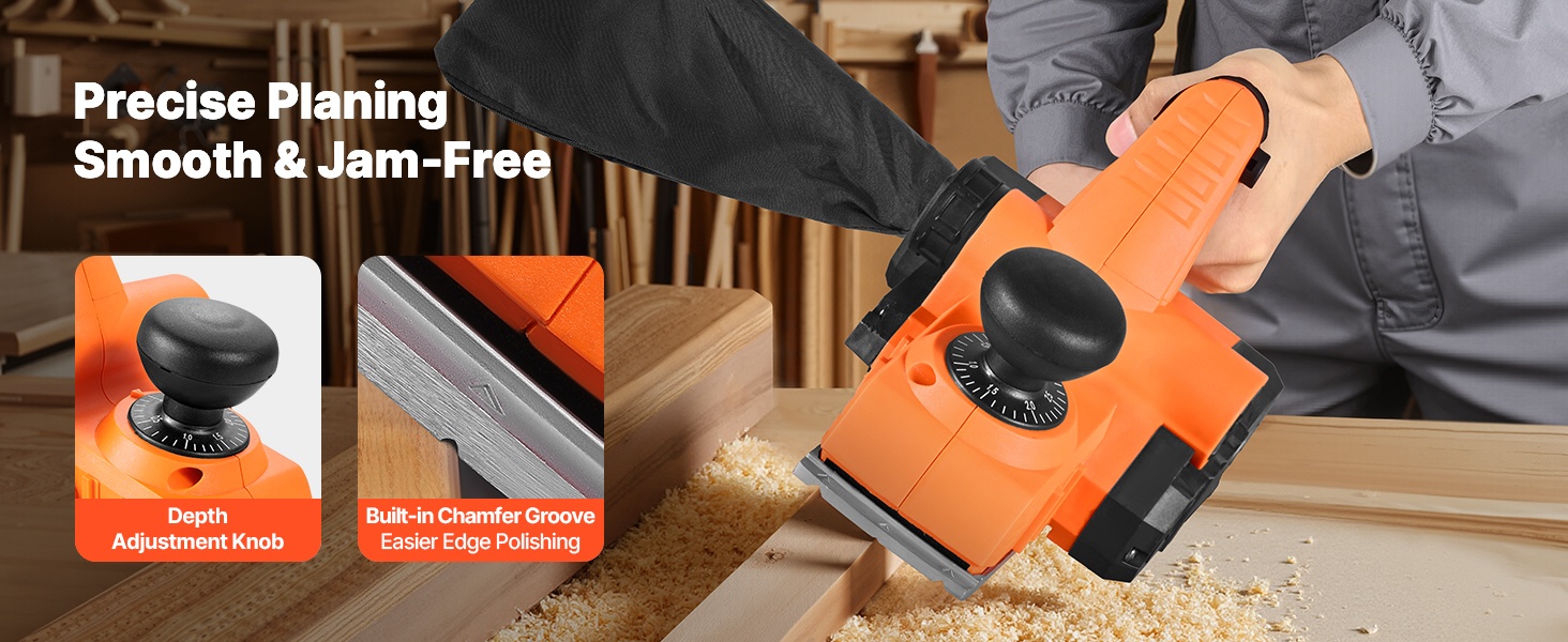 Säädettävä höyläyssyvyys