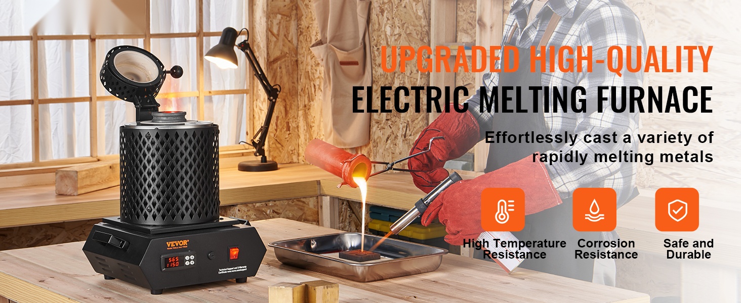 Sähköinen sulatusuuni 3 kg