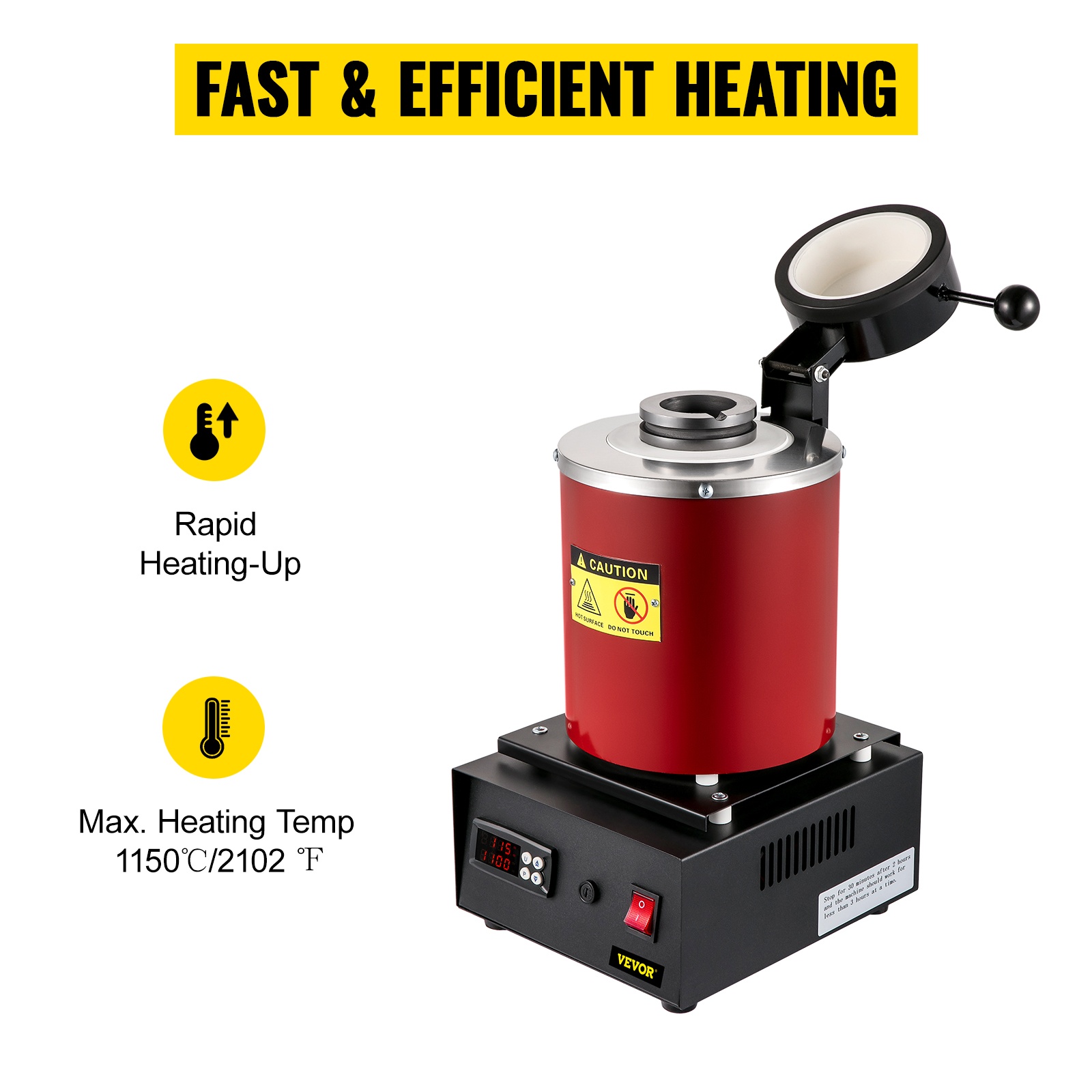 Nopea ja tehokas lämmitys