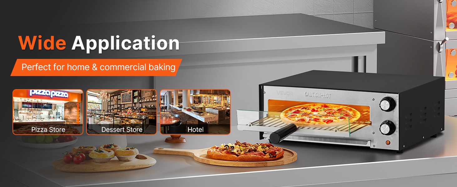 Pöytämallinen uuni kotiin ja ammattikäyttöön