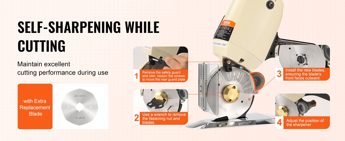 Terän teroitus teroituskivellä