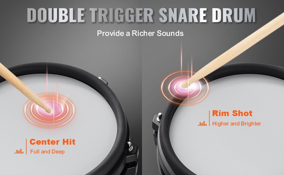 Hi-hat- ja bassorumpupedaalit