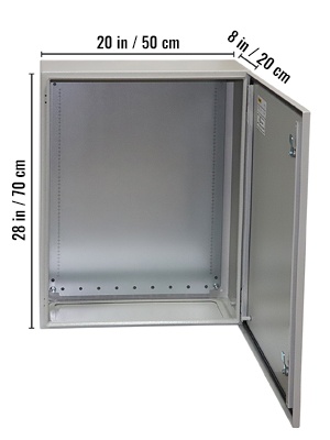 Sähkökotelo sivunäkymä