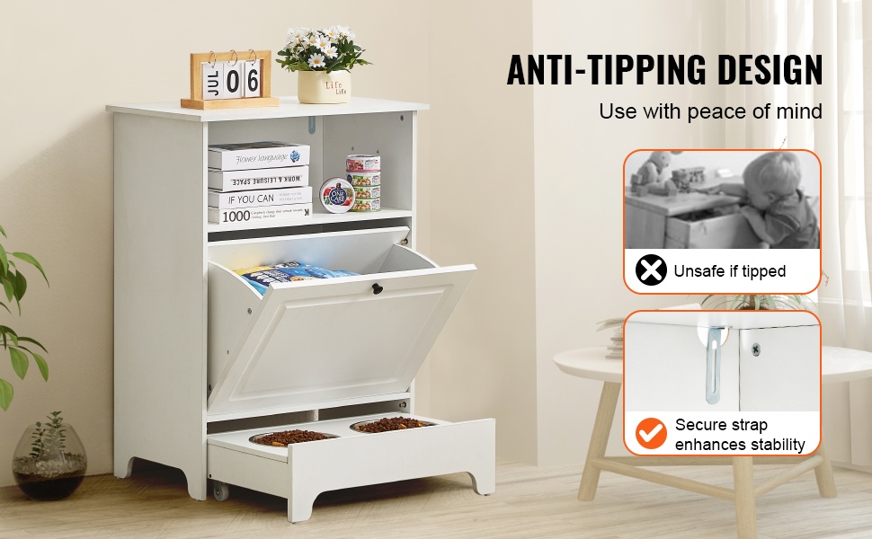 Tilava säilytyskaappi koiran tarvikkeille