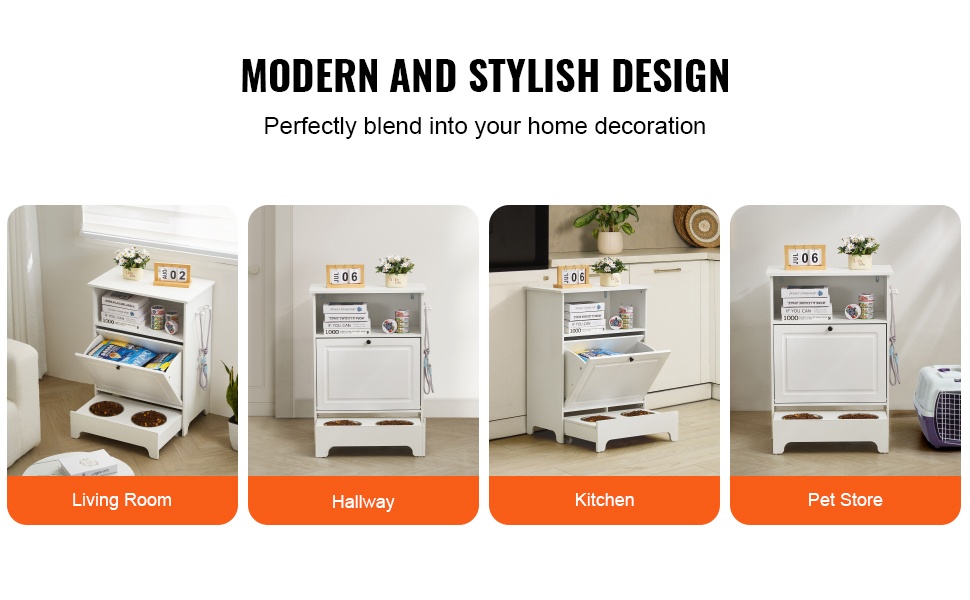 Moderni ulkonäkö kotiin sopivalla tyylillä