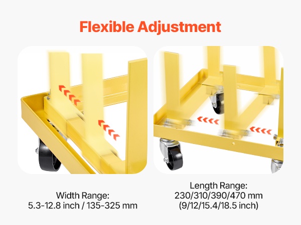 Moottoritelineen säätöalue