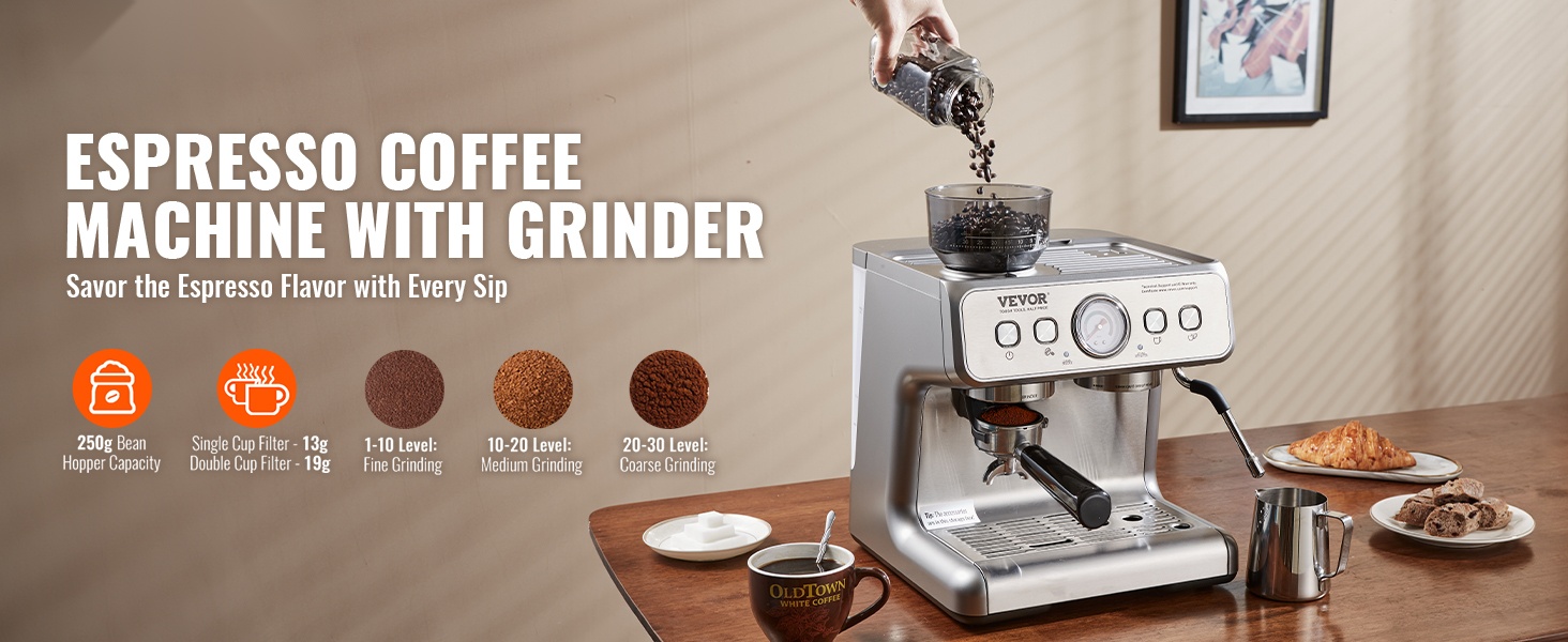 Espressokone, yleiskuva