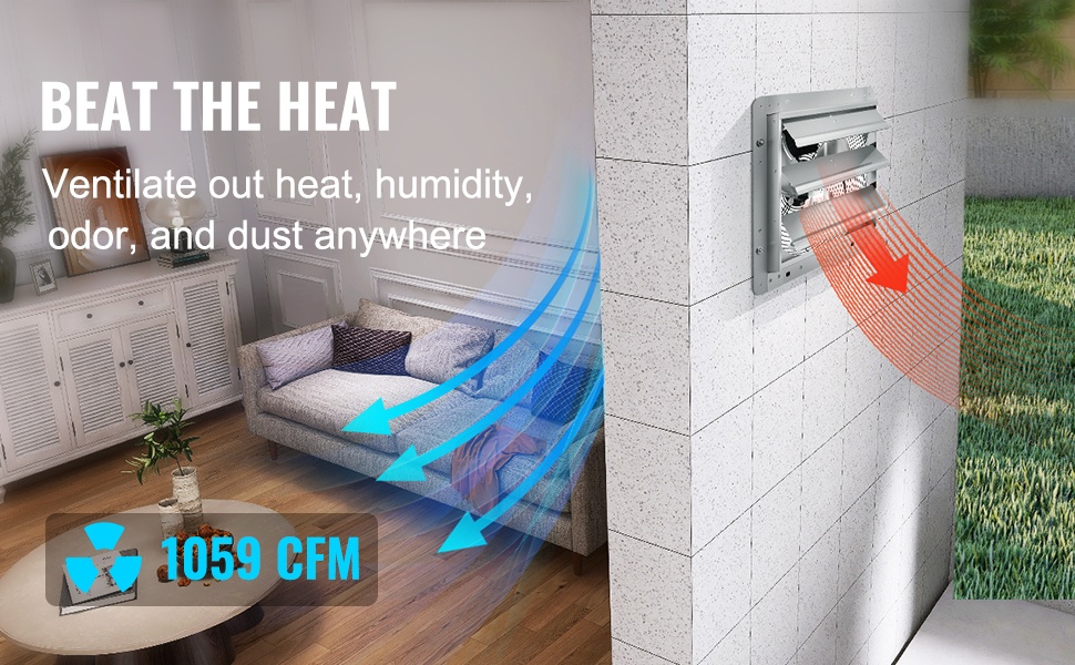 Tehokas poistoilmapuhallin teolliseen käyttöön