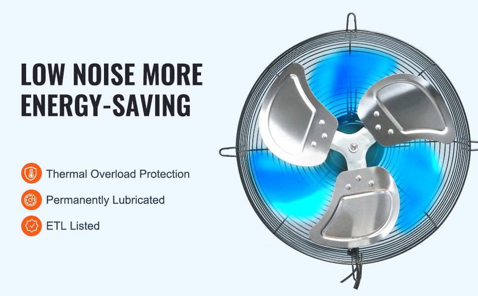 Poistoilmapuhallin ylikuormitussuojalla