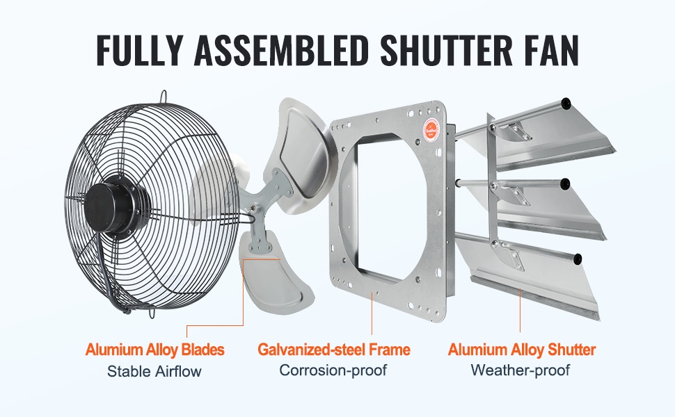 Helposti asennettava poistoilmapuhallin