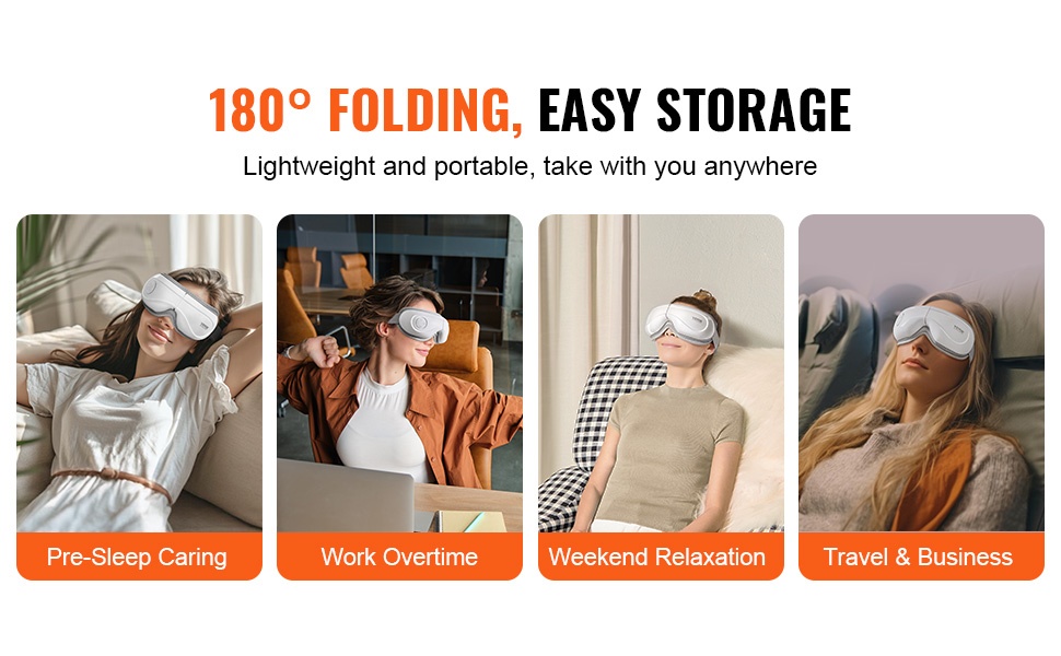 180 astetta taittuva, helposti mukana kulkeva muotoilu