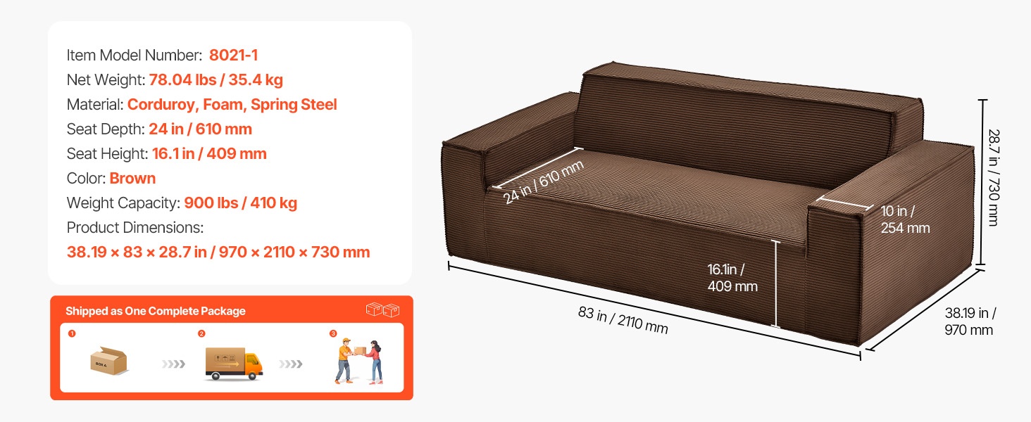 Sohva eri kuvakulmista