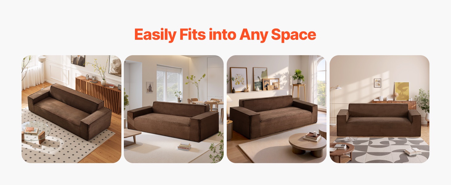 Sohva modernissa olohuoneessa