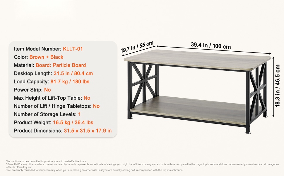 Sohvapöytä olohuoneessa