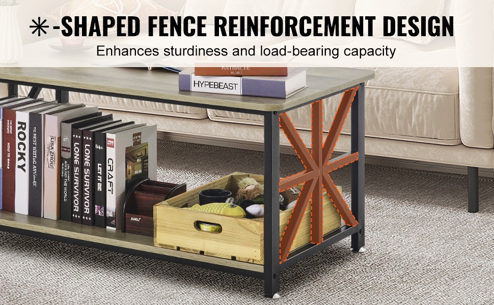 Sohvapöydän säilytystila