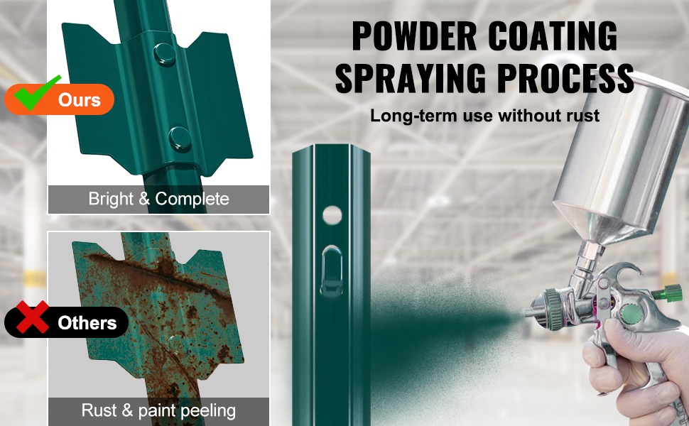 Jauhemaalattu aitatolpan pinta