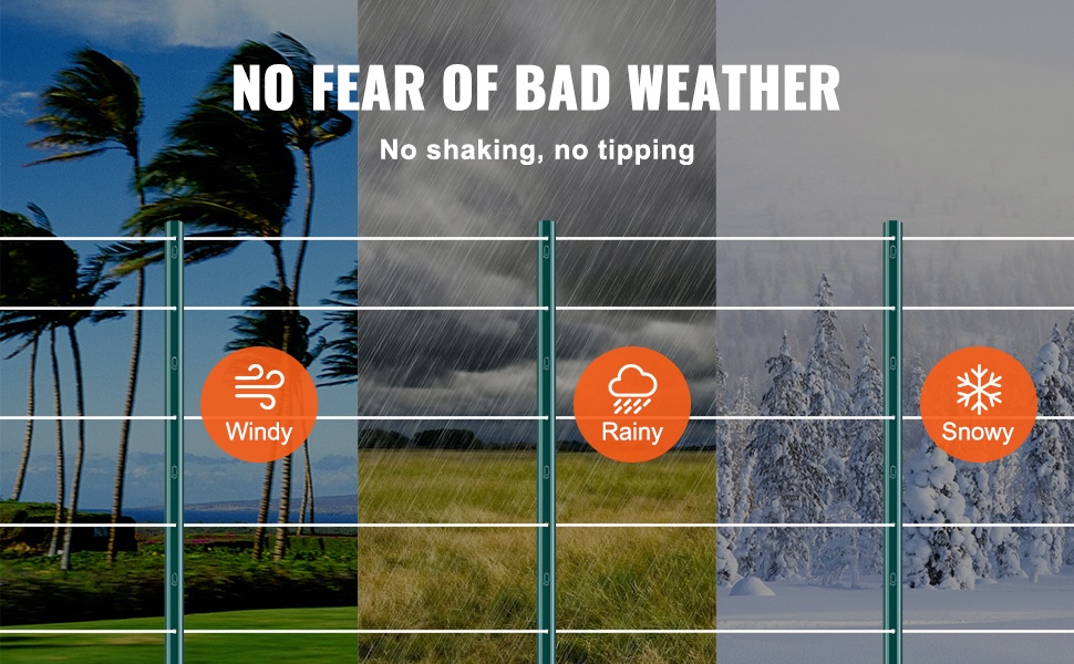 Aitatolppa vakaana erilaisissa sääolosuhteissa