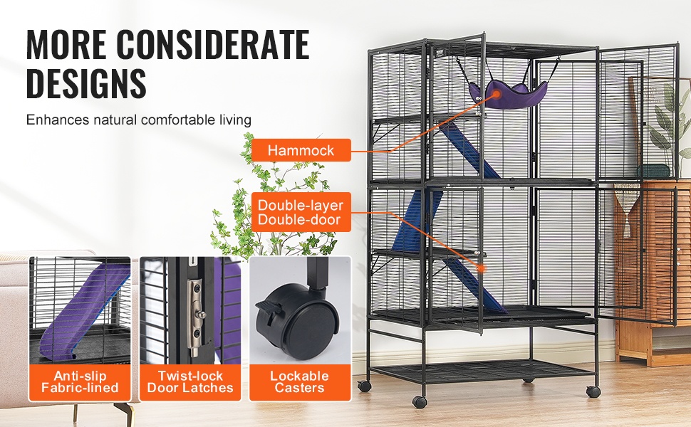 Ramppi, tasot ja riippumatto