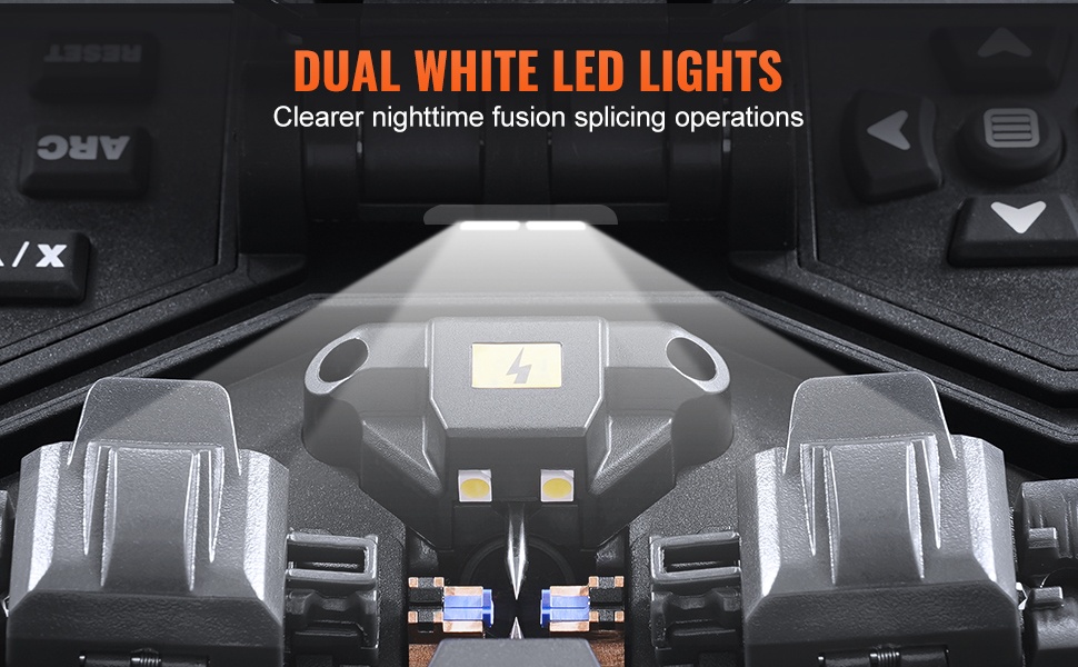 Kuorihitsauslaite kaksois-LED-valoilla