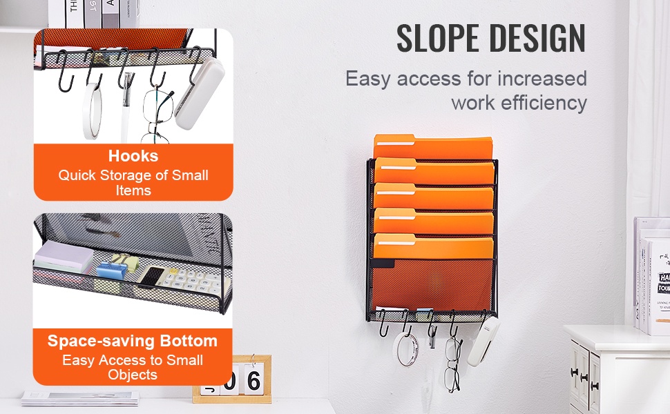 Kaarevat taskut helpottamassa asiakirjojen käsittelyä