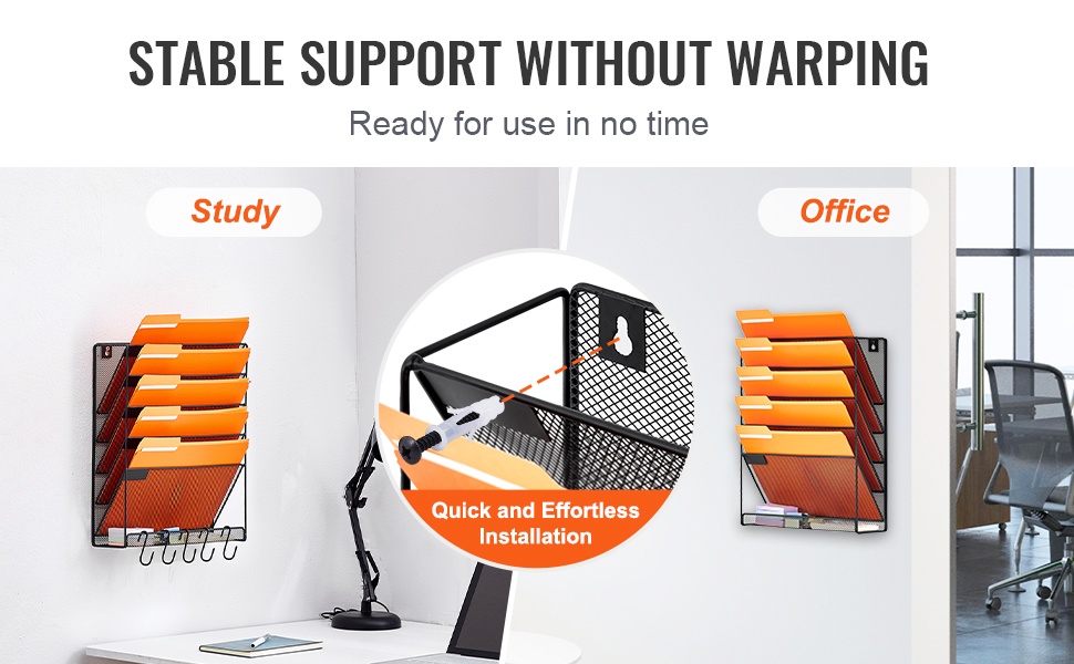 Helposti seinälle asennettava asiakirjalokero