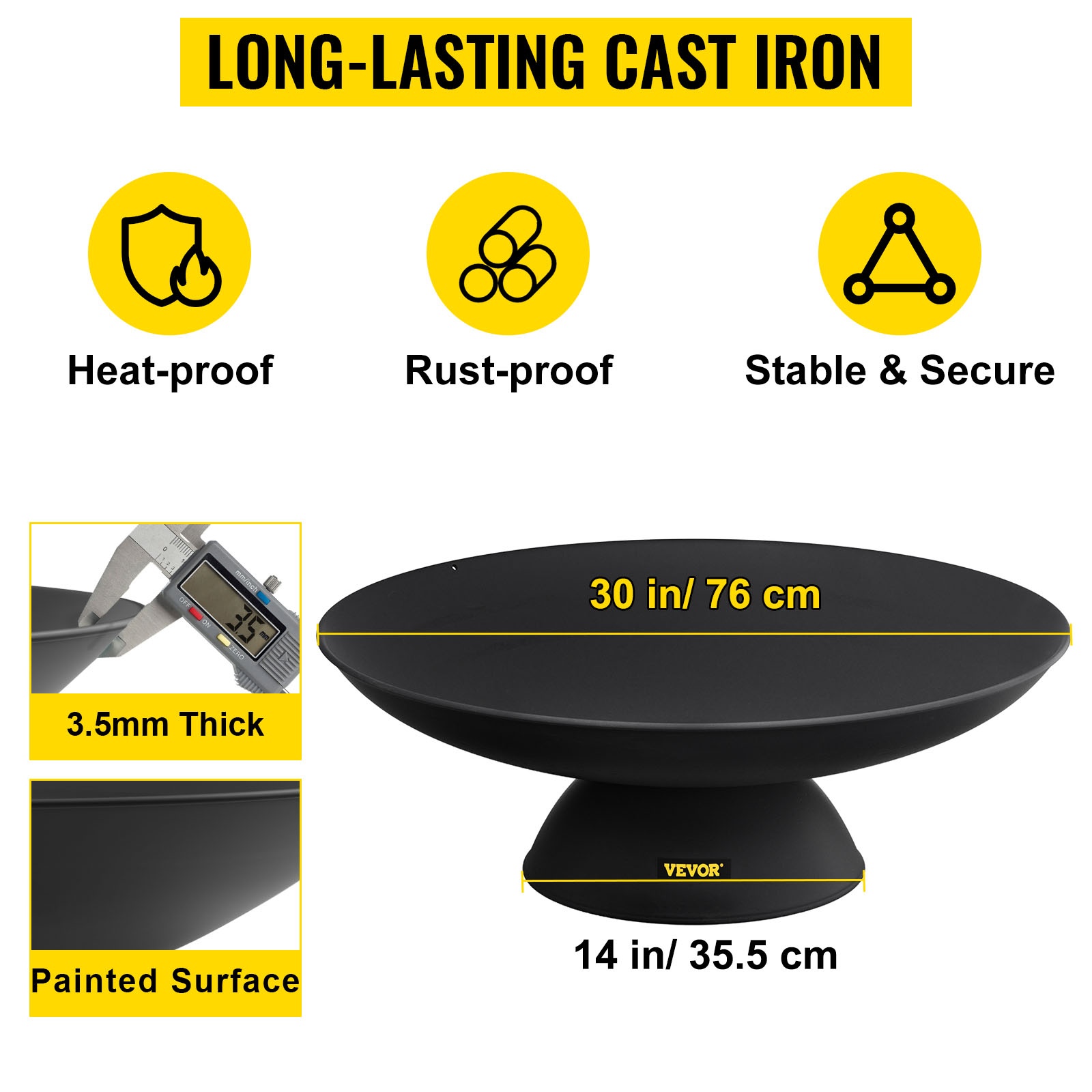 Valurautainen tulikulho