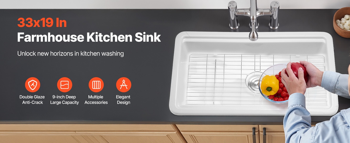 Tulenkestävästä savesta valmistettu keittiöallas, yleiskuva