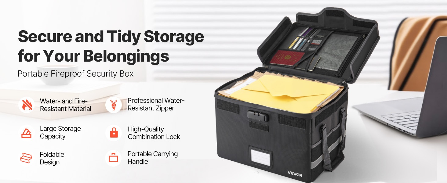 Palonkestävä asiakirjalaatikko