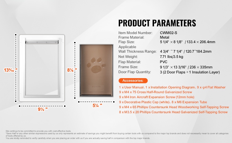 Lemmikkiovi asennettuna seinään