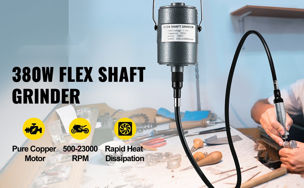 Joustava akselihiomakone 780W