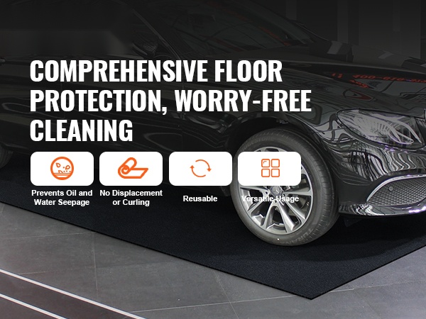 Autotallin lattiamatto lattialla