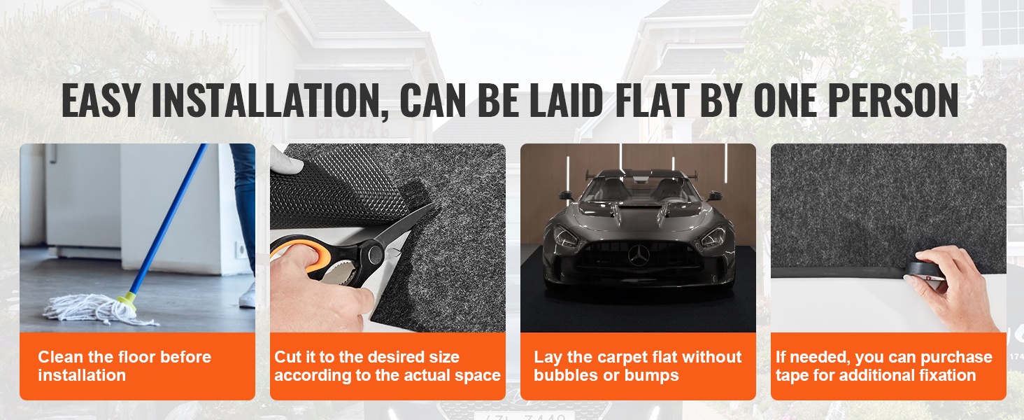 Helppo asennus ilman työkaluja