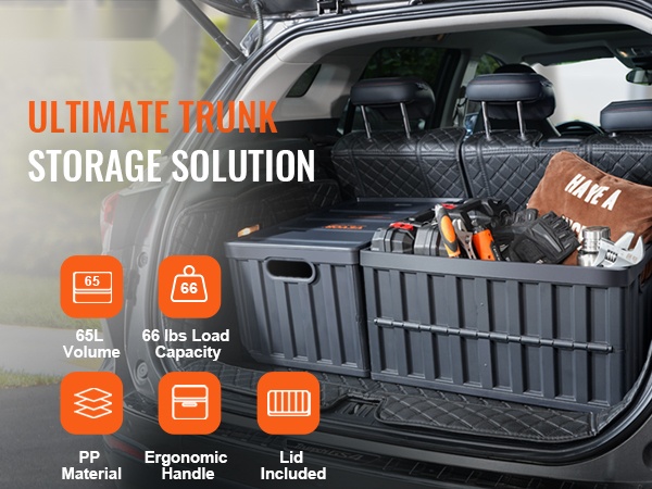 65L säilytyslaatikko käytössä