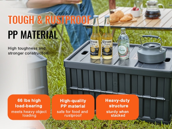 Säilytyslaatikon vahva rakenne