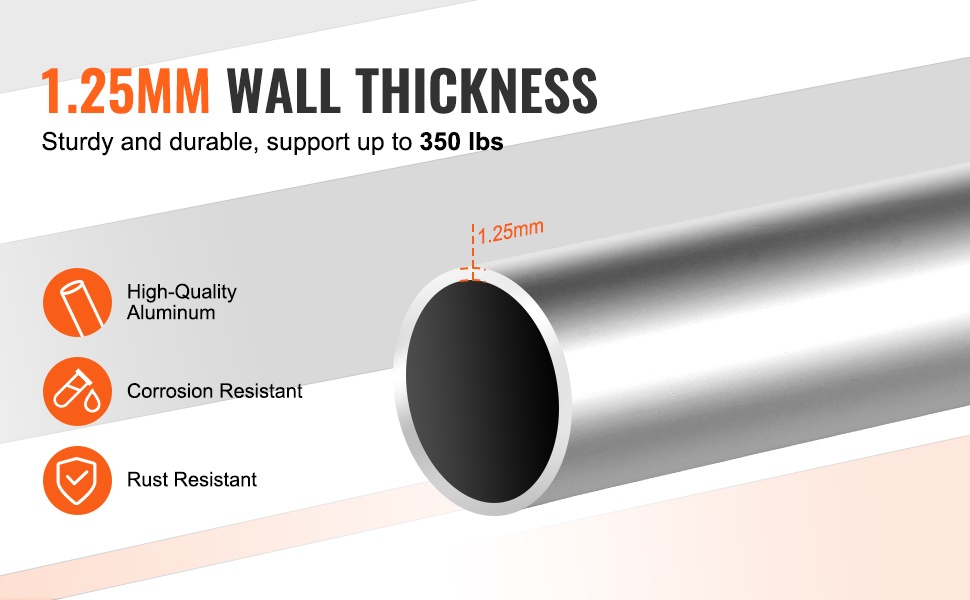 Alumiinirunko ja putkirakenne