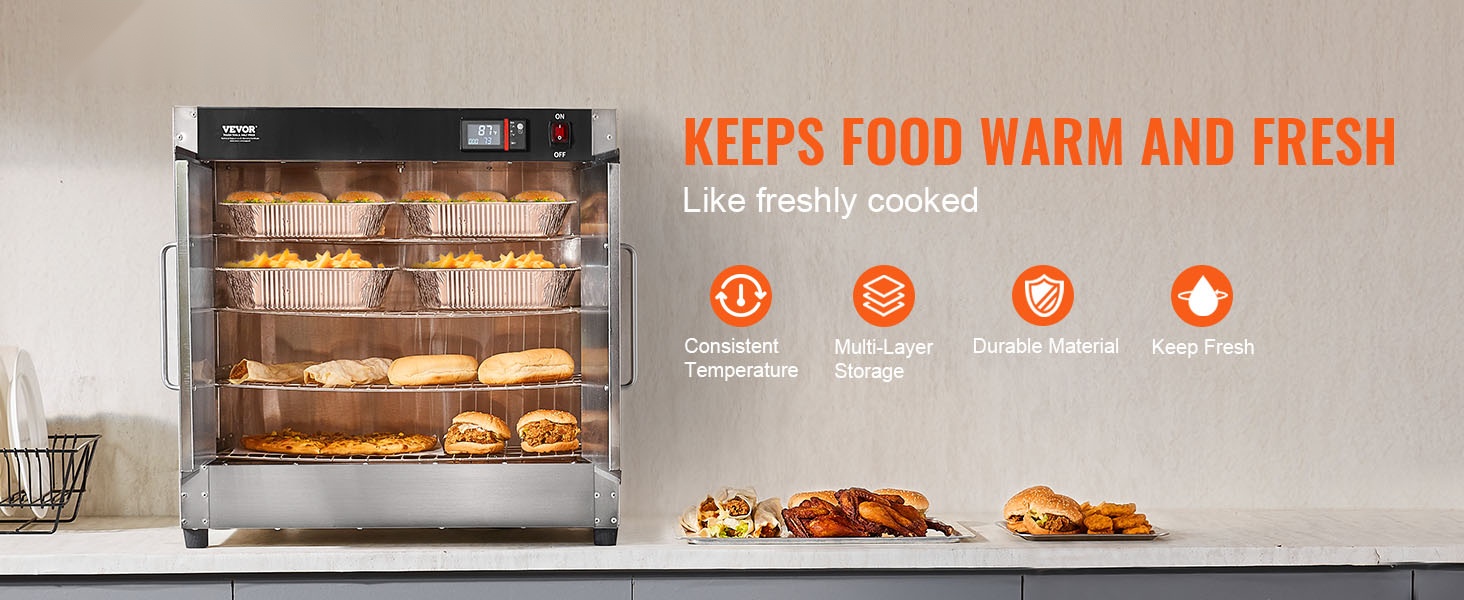 Ruokalämpökaappi yleiskuva