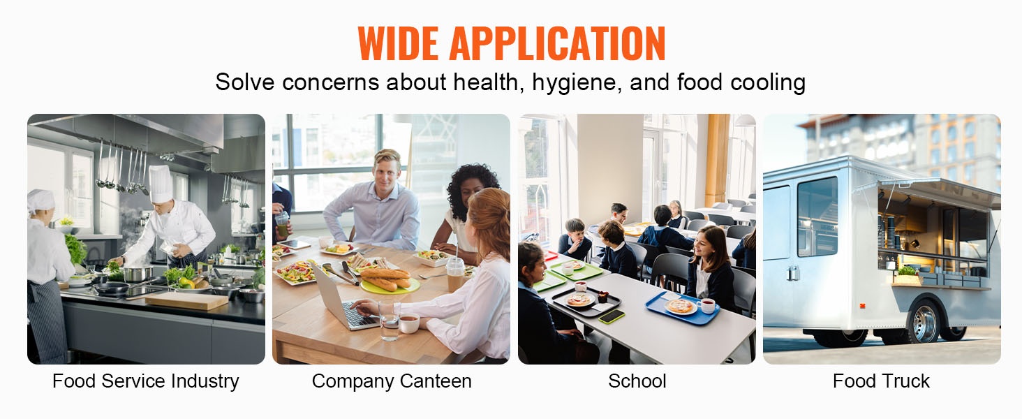 Lämpökaappi erilaisille ruoille