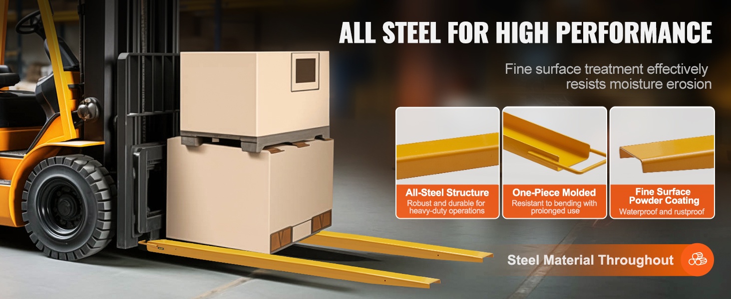 Hiiliteräsrakenne lavahaarukan jatkeissa