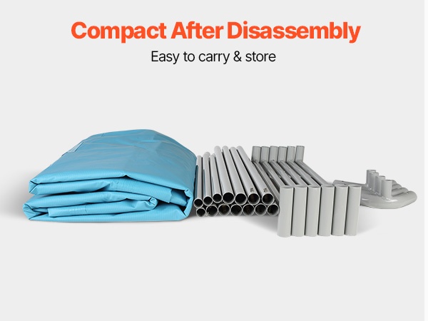 Taitettava runkouima-allas