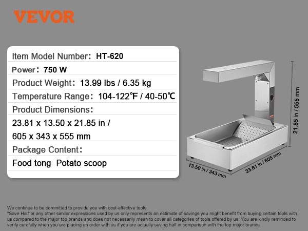 Kompakti pöytärakenne mittoineen