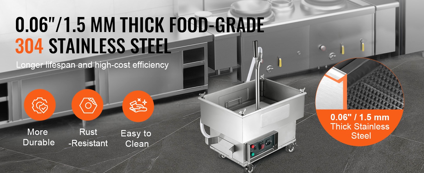 304-ruostumattomasta teräksestä valmistettu runko