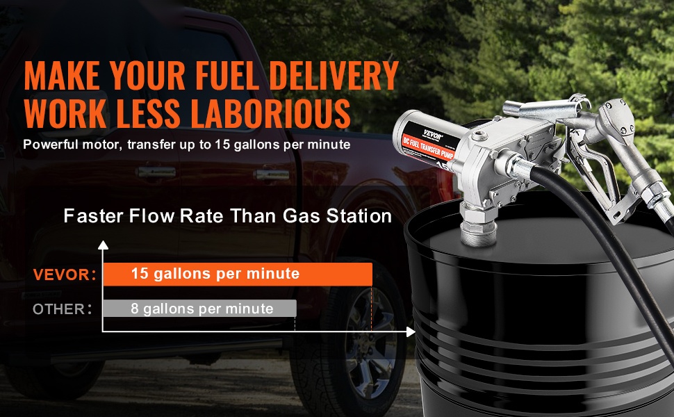 Polttoaineensiirtopumppu käytössä